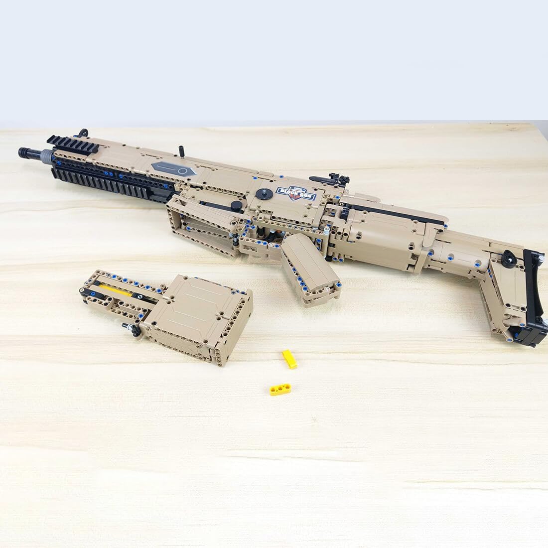 FN SCAR 17S Assault Rifle | 1406pcs - Power Brickz