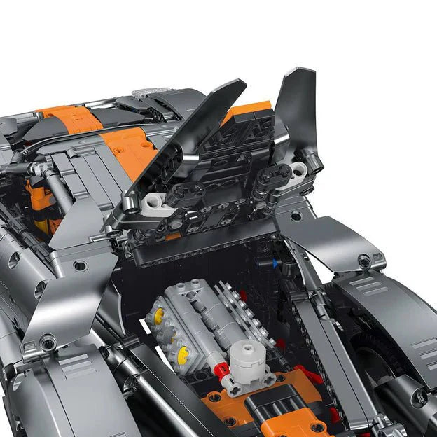 Heritage GT Racer - Building Blocks Set | Power Brickz