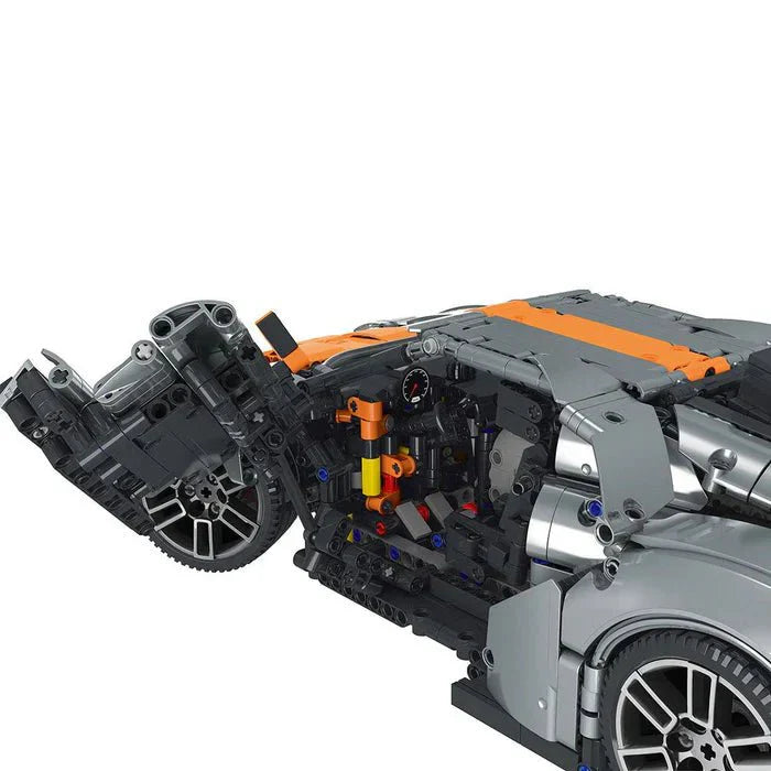 Heritage GT Racer - Building Blocks Set | Power Brickz