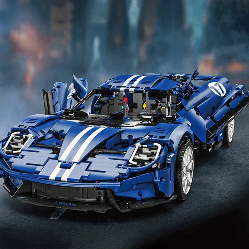 Heritage GT Le Mans Icon - Building Set | Power Brickz