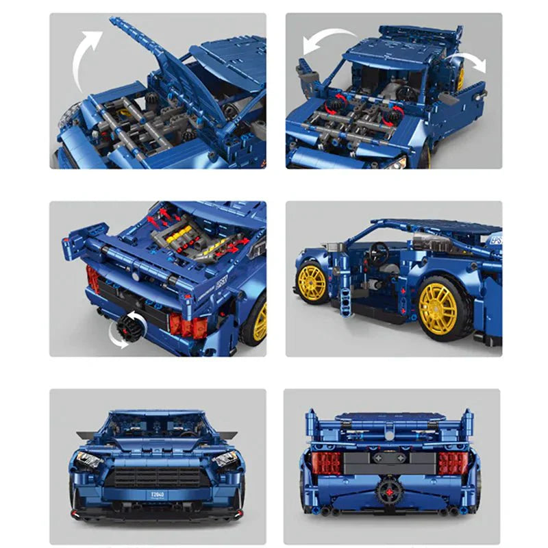 American Muscle Coupe - Building Blocks Set | Power Brickz