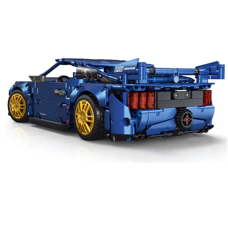 American Muscle Coupe - Building Blocks Set | Power Brickz