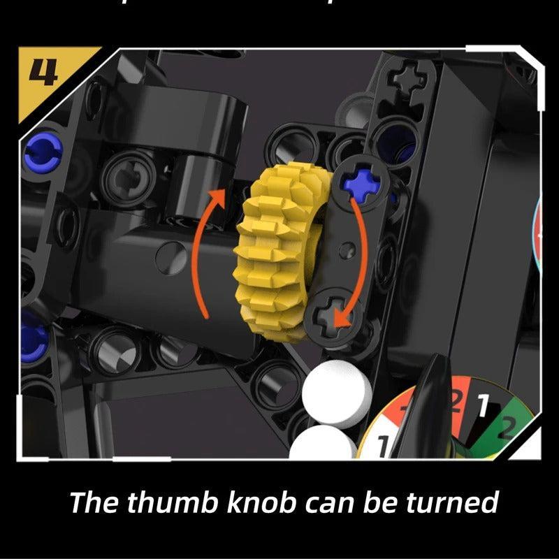 1:1 Formula Racing Steering Wheel - Building Blocks Set | Power Brickz