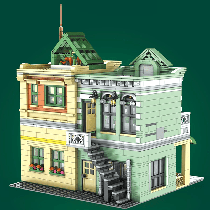 French Restaurant - Building Set | Power Brickz
