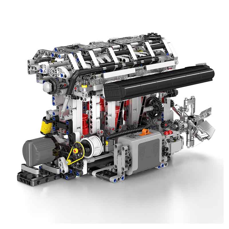 Functional Inline 4 - Cylinder L4 Gasoline | 1787pcs - Power Brickz