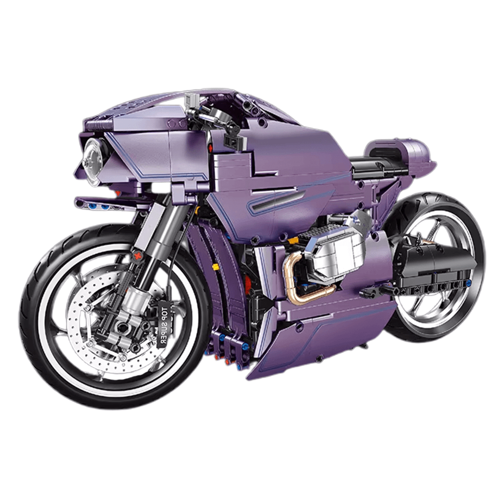 Futuristic Boxer Concept Roadster Building Block Model | LEGO®-Compat