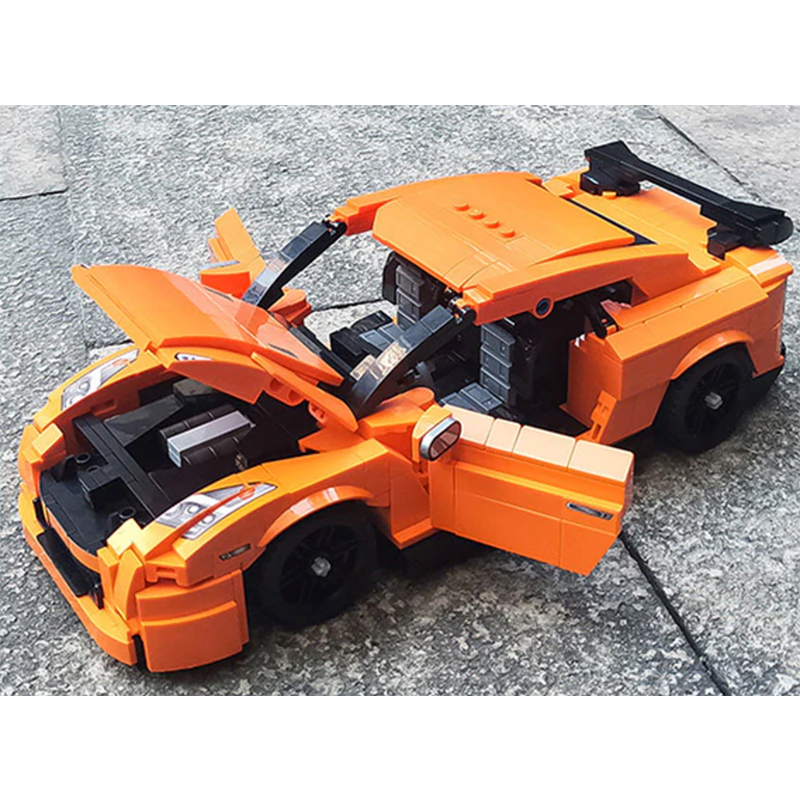 RGTR Godzilla Orange - Building Blocks Set | Power Brickz
