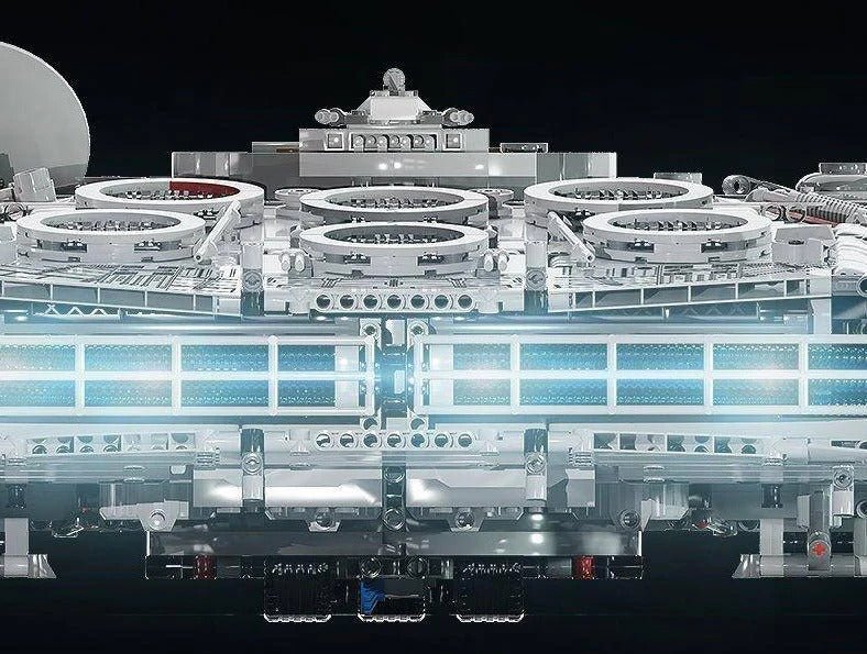 Galaxy Freighter Ultimate with Lighting | 11230pcs - Power Brickz