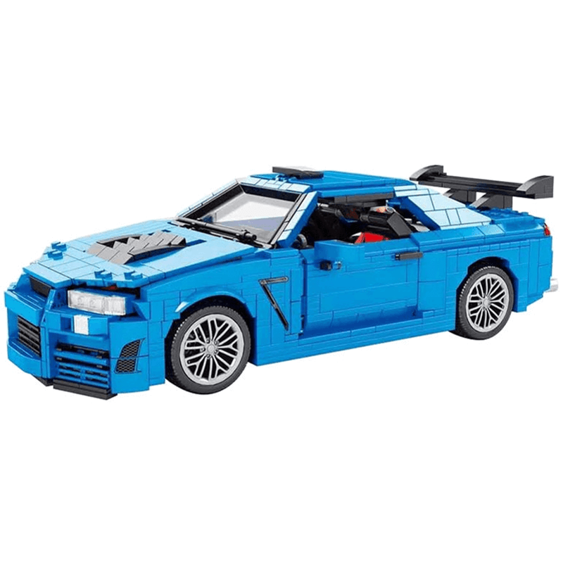 JDM Twin-Turbo Street Beast R - Building Blocks Set | Power Brickz