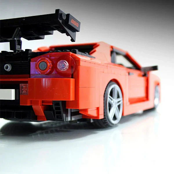JDM Twin-Turbo Street Beast R - Building Blocks Set | Power Brickz