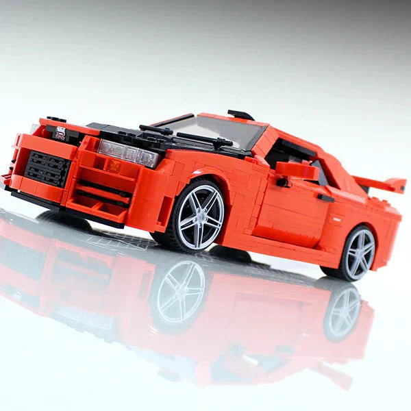 JDM Twin-Turbo Street Beast R - Building Blocks Set | Power Brickz