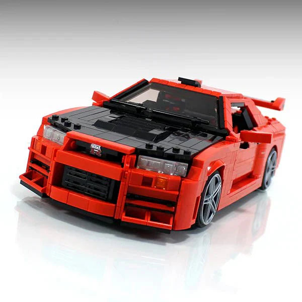 JDM Twin-Turbo Street Beast R - Building Blocks Set | Power Brickz
