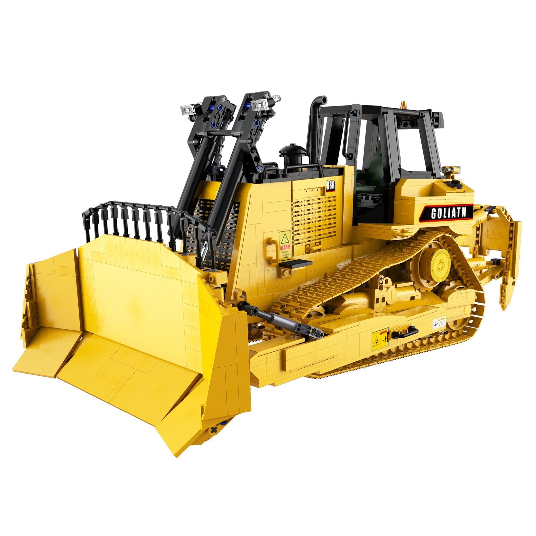 Goliath Heavy Bulldozer - Building Set | Power Brickz