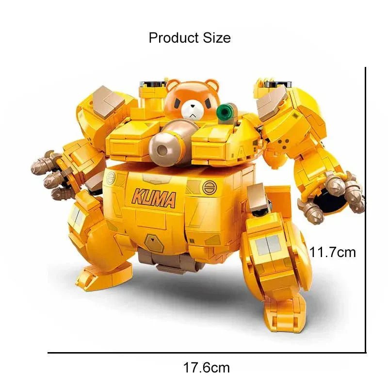 Heavy Artillery Mecha Robot Warrior Bricks Toy | 489pcs - Power Brickz