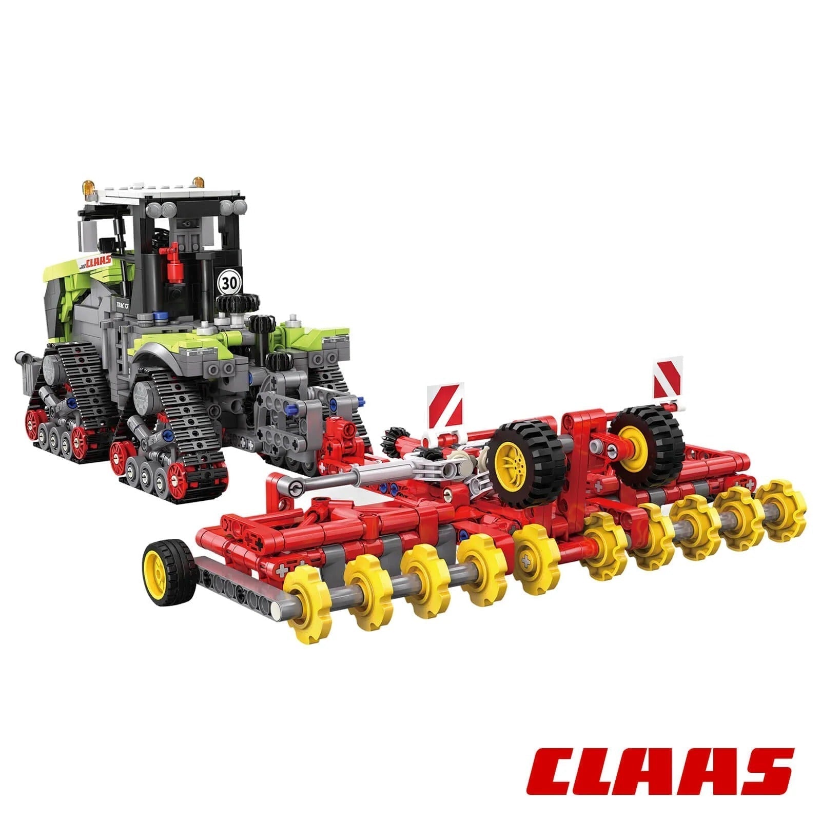 Heavy - Duty Articulated Farm Tractor | 1335pcs - Power Brickz