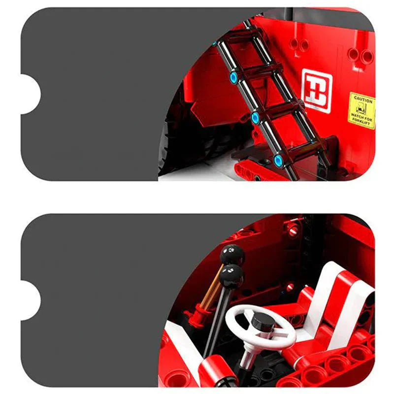 RC Heavy-Duty Forklift - Building Set | Power Brickz