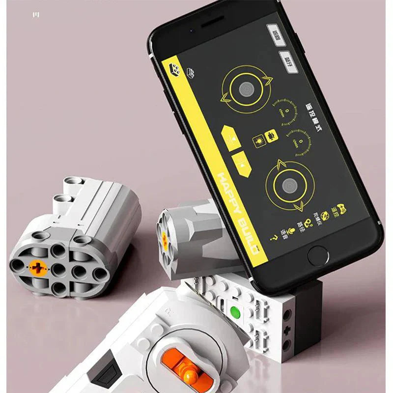 RC Heavy-Duty Forklift - Building Set | Power Brickz