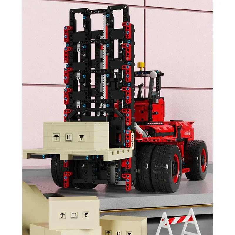 RC Heavy-Duty Forklift - Building Set | Power Brickz