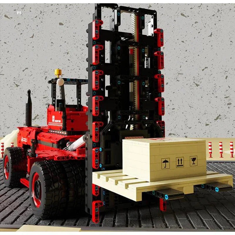 RC Heavy-Duty Forklift - Building Set | Power Brickz