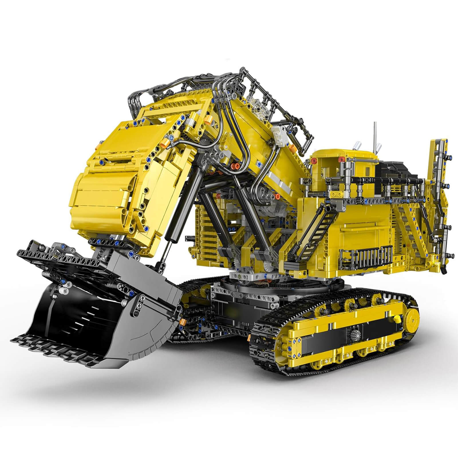 Heavy-Duty RC Excavator - Building Set | Power Brickz