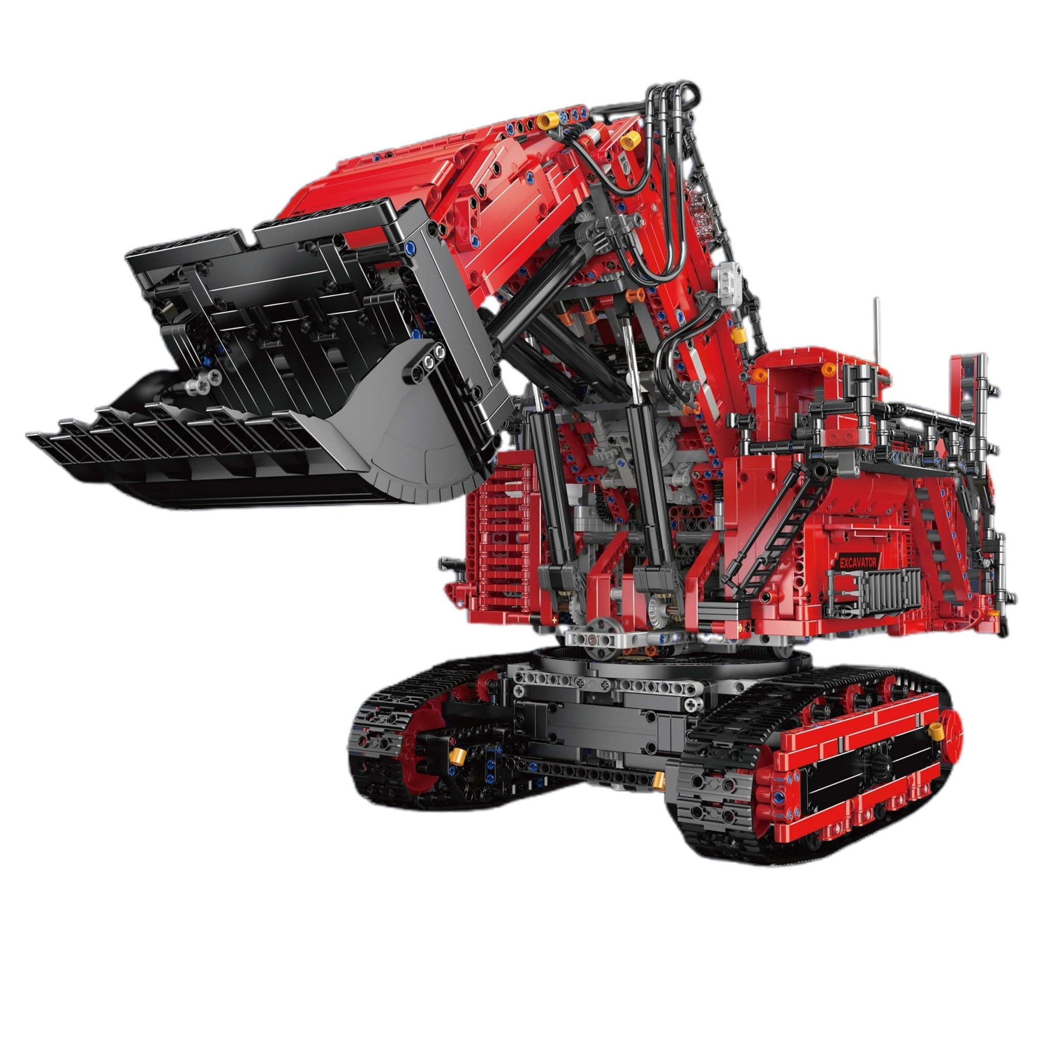 Heavy-Duty RC Excavator - Building Set | Power Brickz