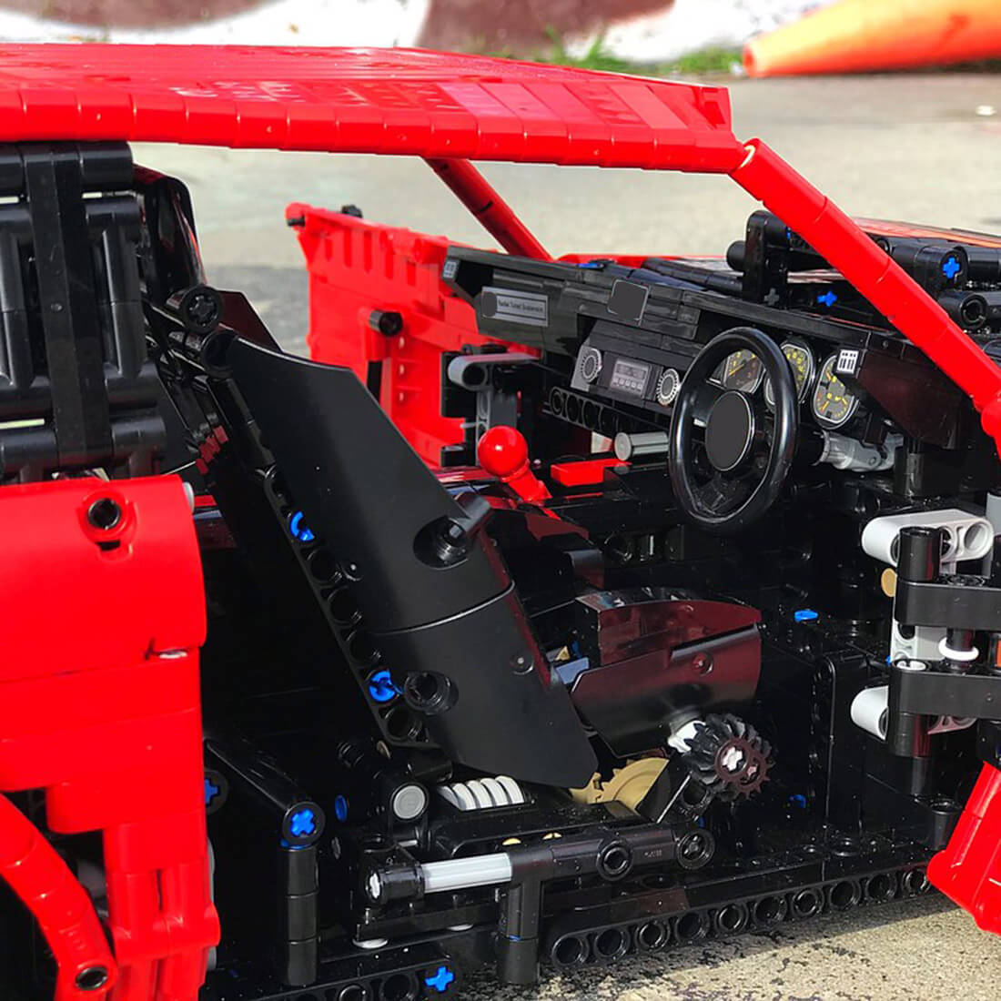 Aussie Muscle Car Monaro GTS - Building Blocks Set | Power Brickz