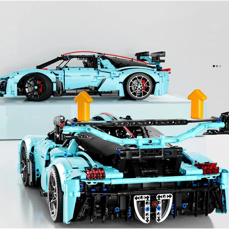 Hybrid HongQi S9 Concept - Building Blocks Set | Power Brickz