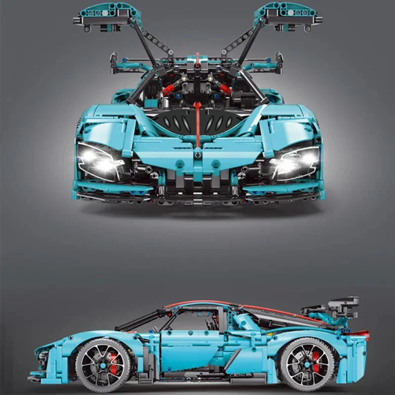 Hybrid HongQi S9 Concept - Building Blocks Set | Power Brickz