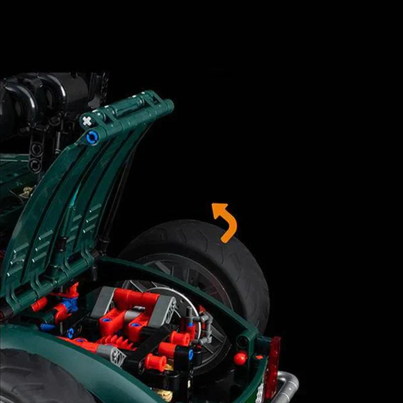 Classic Hot Rod Coupe - Building Set | Power Brickz