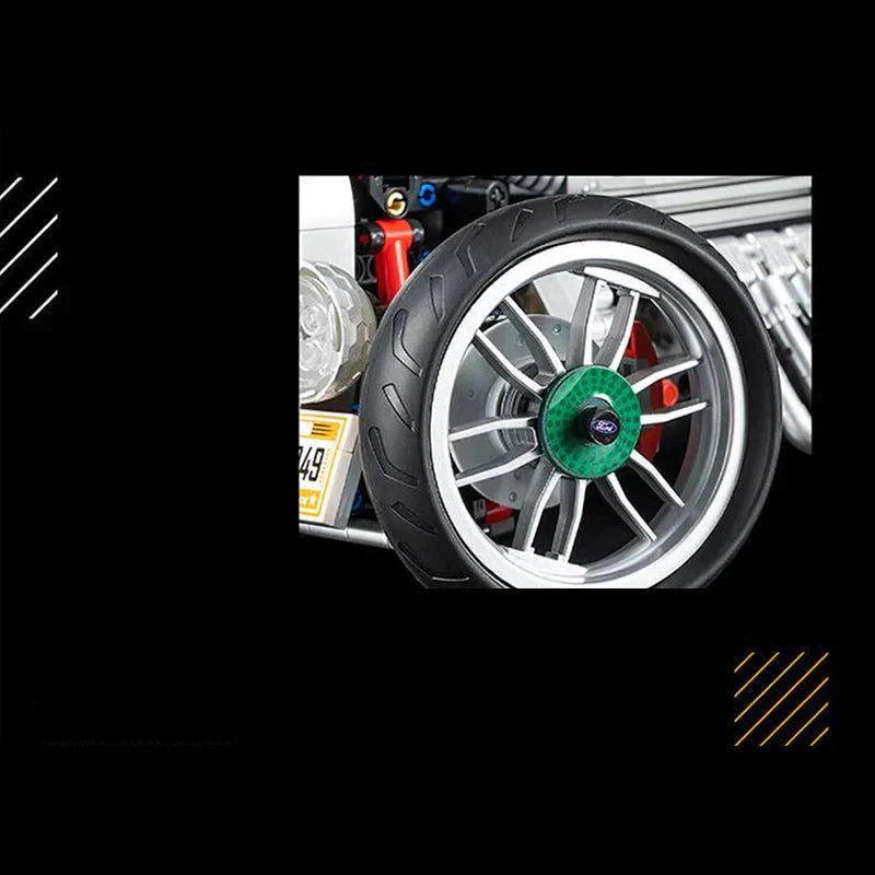 Classic Hot Rod Coupe - Building Set | Power Brickz