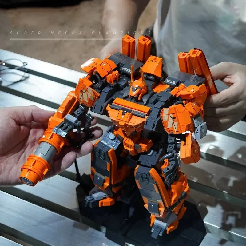 Hot Steel Mecha Robot Warrior Bricks Toy | 1385pcs - Power Brickz