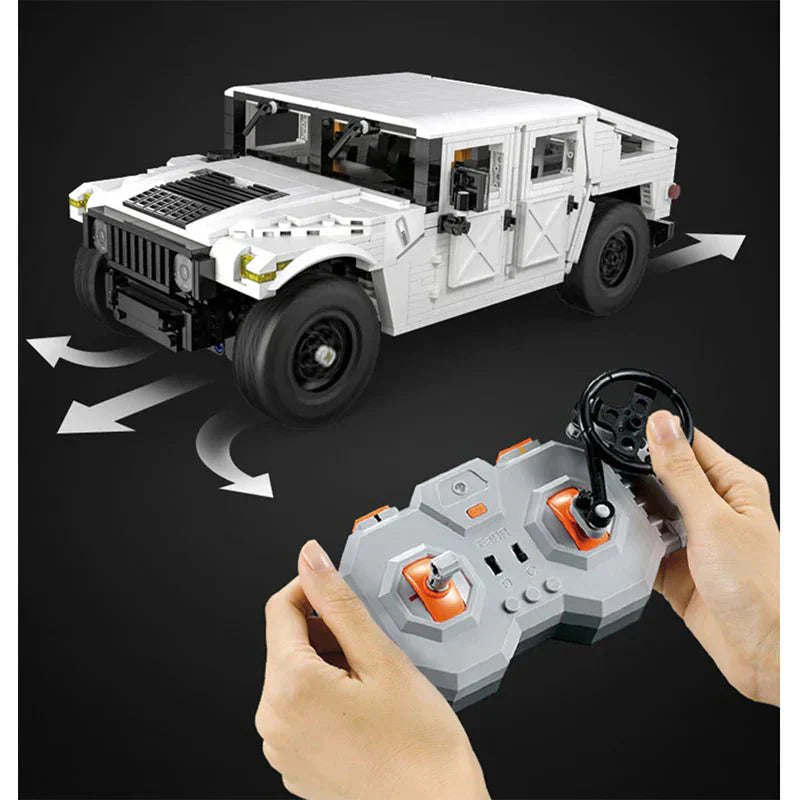 Military-Style Off-Road Utility - Building Blocks Set | Power Brickz