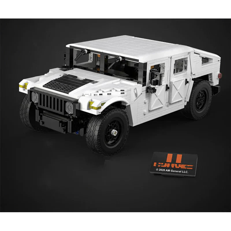 Military-Style Off-Road Utility - Building Blocks Set | Power Brickz