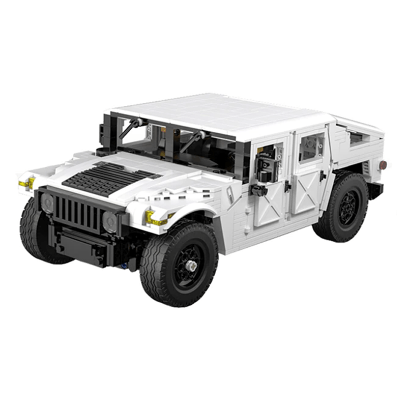 Military-Style Off-Road Utility - Building Blocks Set | Power Brickz