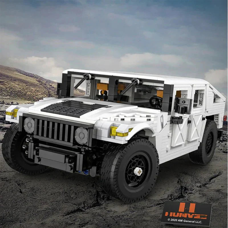 Military-Style Off-Road Utility - Building Blocks Set | Power Brickz