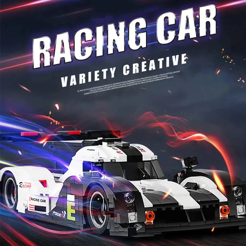 Hybrid Le Mans Prototype - Building Blocks Set | Power Brickz