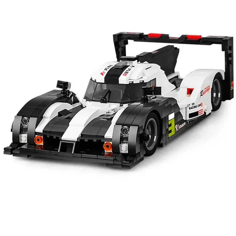 Hybrid Le Mans Prototype - Building Blocks Set | Power Brickz