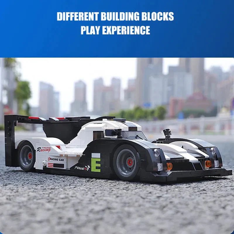 Hybrid Le Mans Prototype - Building Blocks Set | Power Brickz