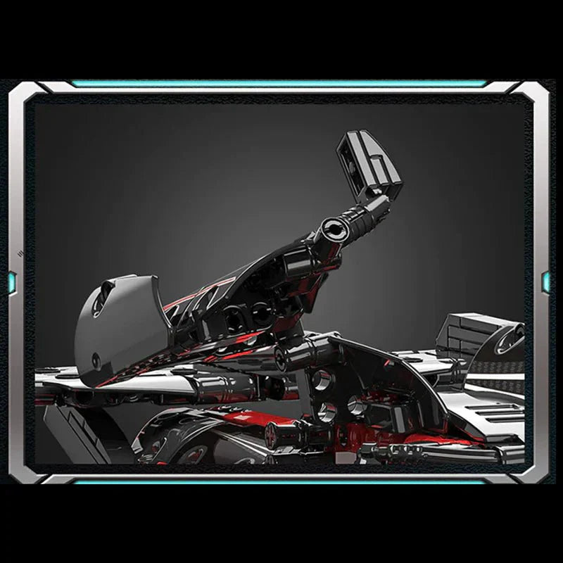 Red Concept Hypercar - Building Blocks Set | Power Brickz