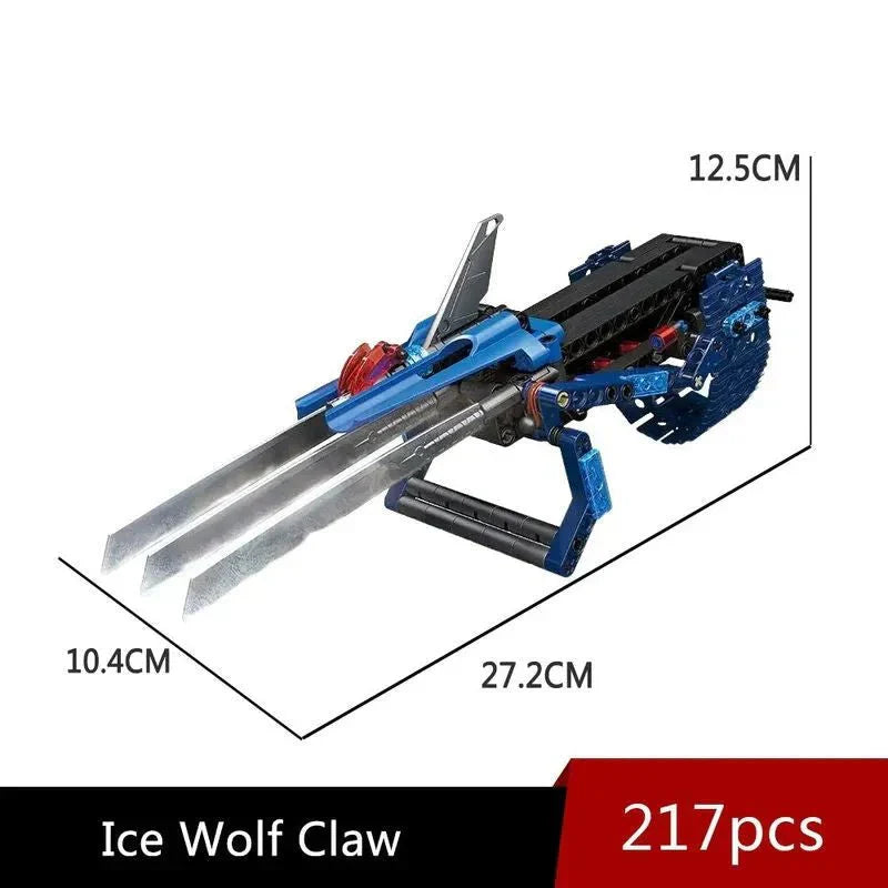 Ice Wolf Claw - Building Set | Power Brickz