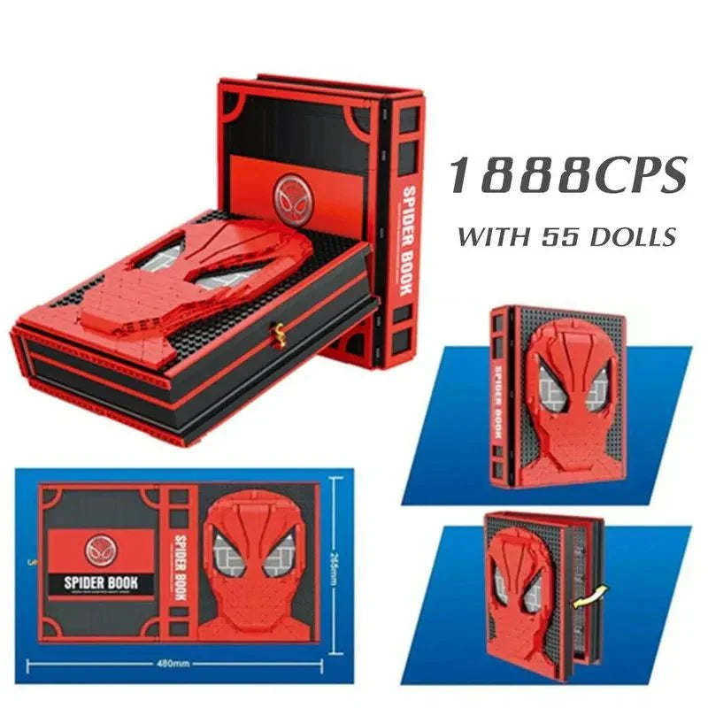 Idea Expert Spider Collector Book - Building Set | Power Brickz