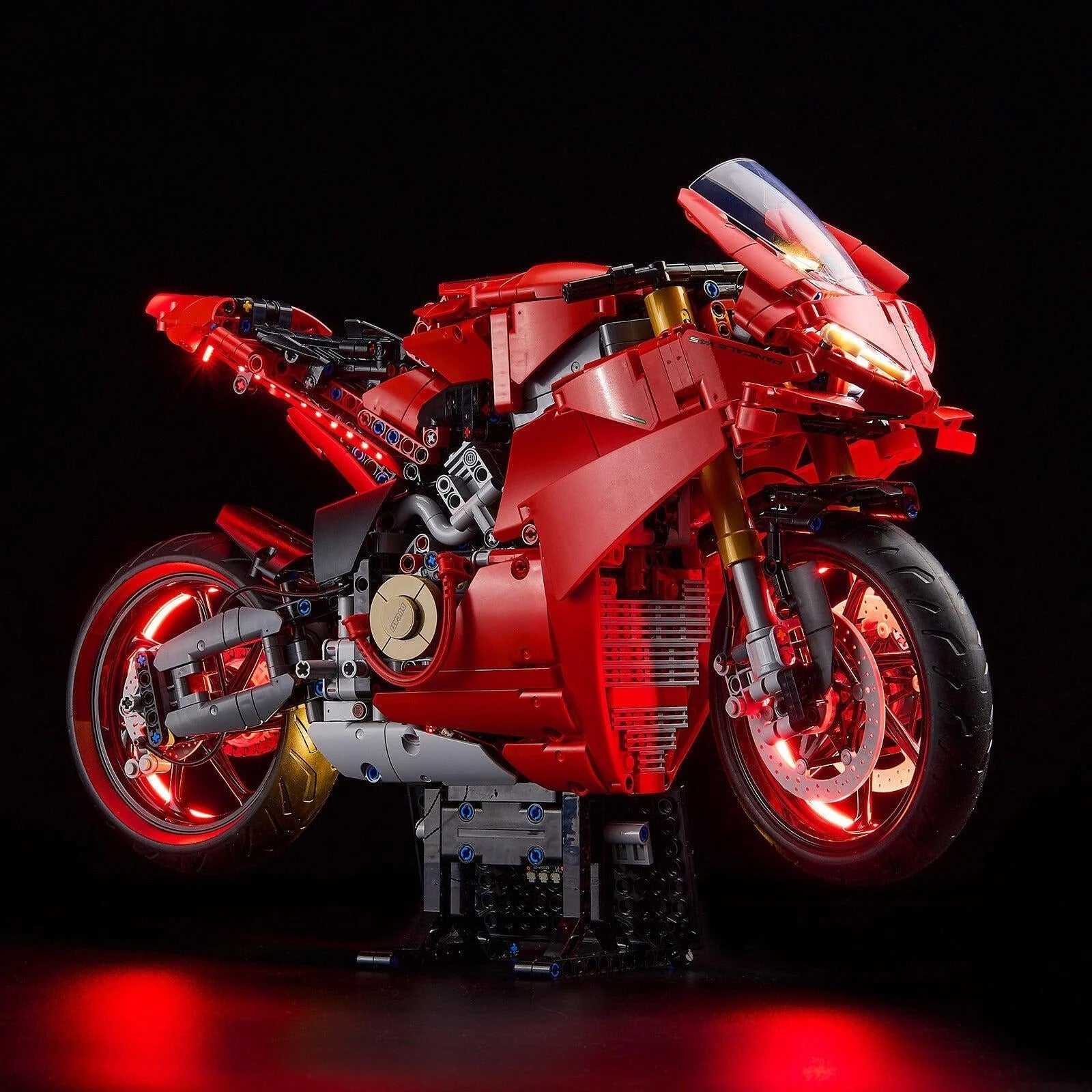 Ducati Panigale V4 S Motorcycle 42202 LED Light Kit – Building Block Lighting | Power Brickz™