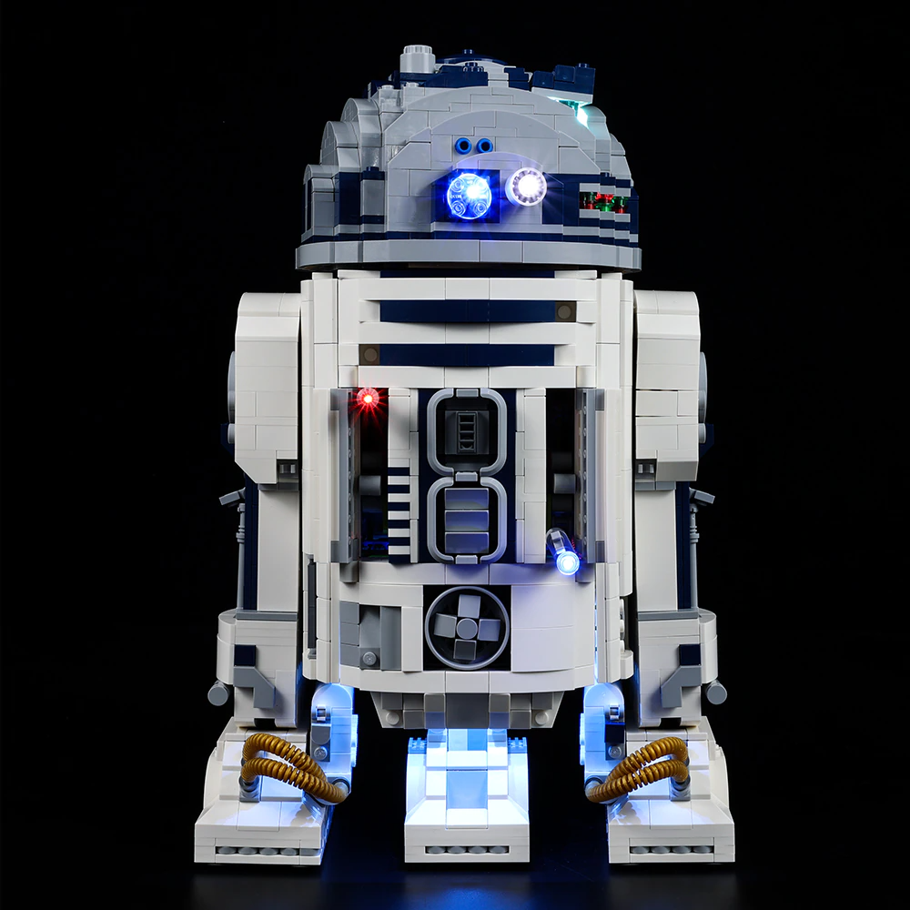 R2-D2 75308 LED Light Kit – Building Block Lighting | Power Brickz™