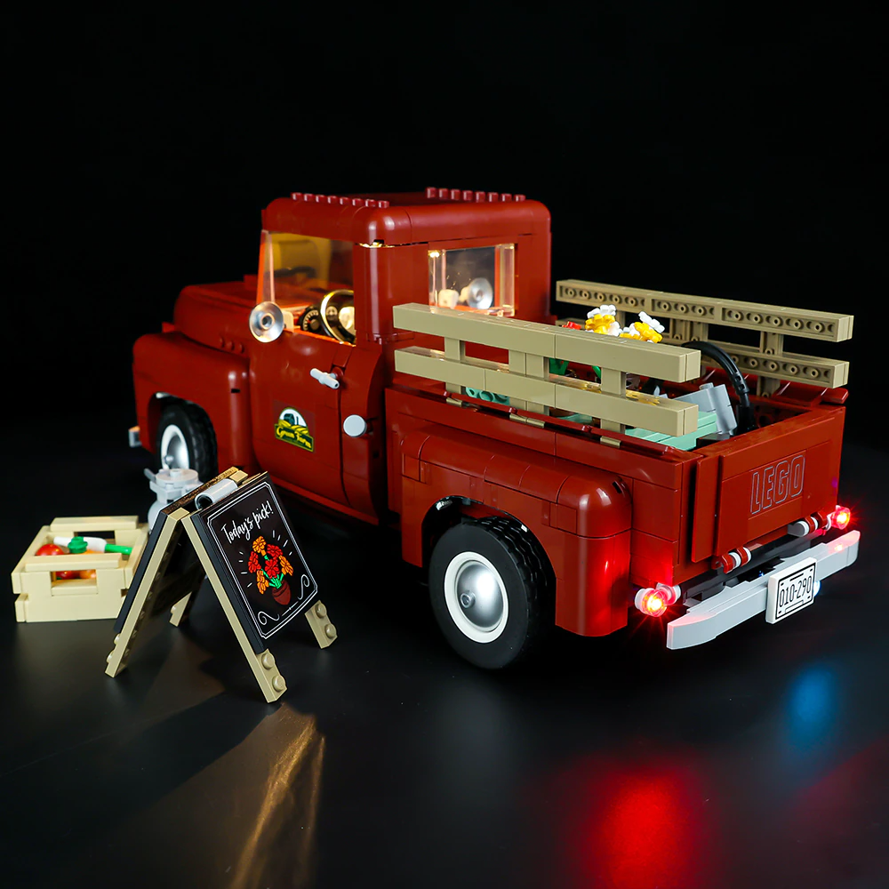 Pickup Truck 10290 LED Light Kit – Building Block Lighting | Power Brickz™