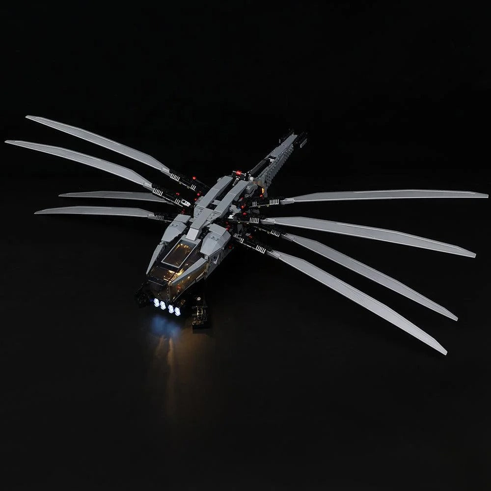 Dune Atreides Royal Ornithopter 10327 LED Light Kit – Building Block Lighting | Power Brickz™