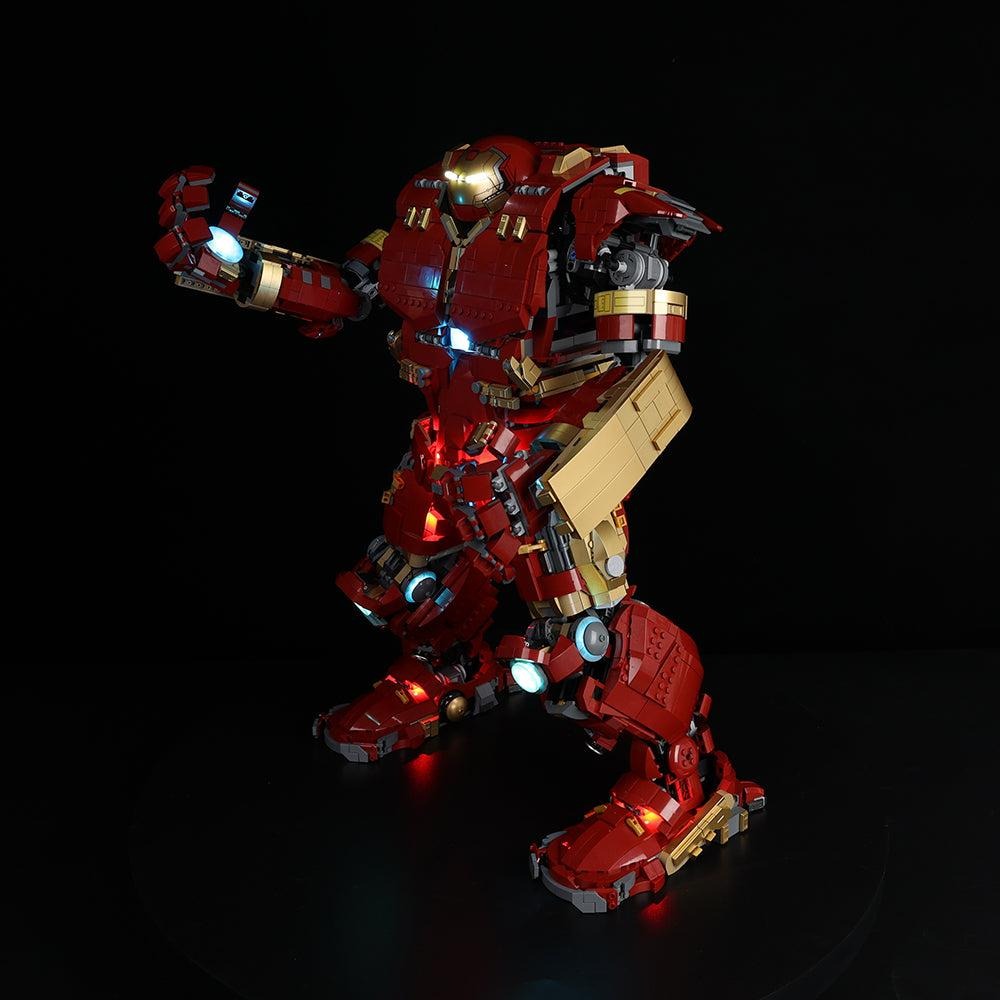 Hulkbuster 76210 LED Light Kit – Building Block Lighting | Power Brickz™