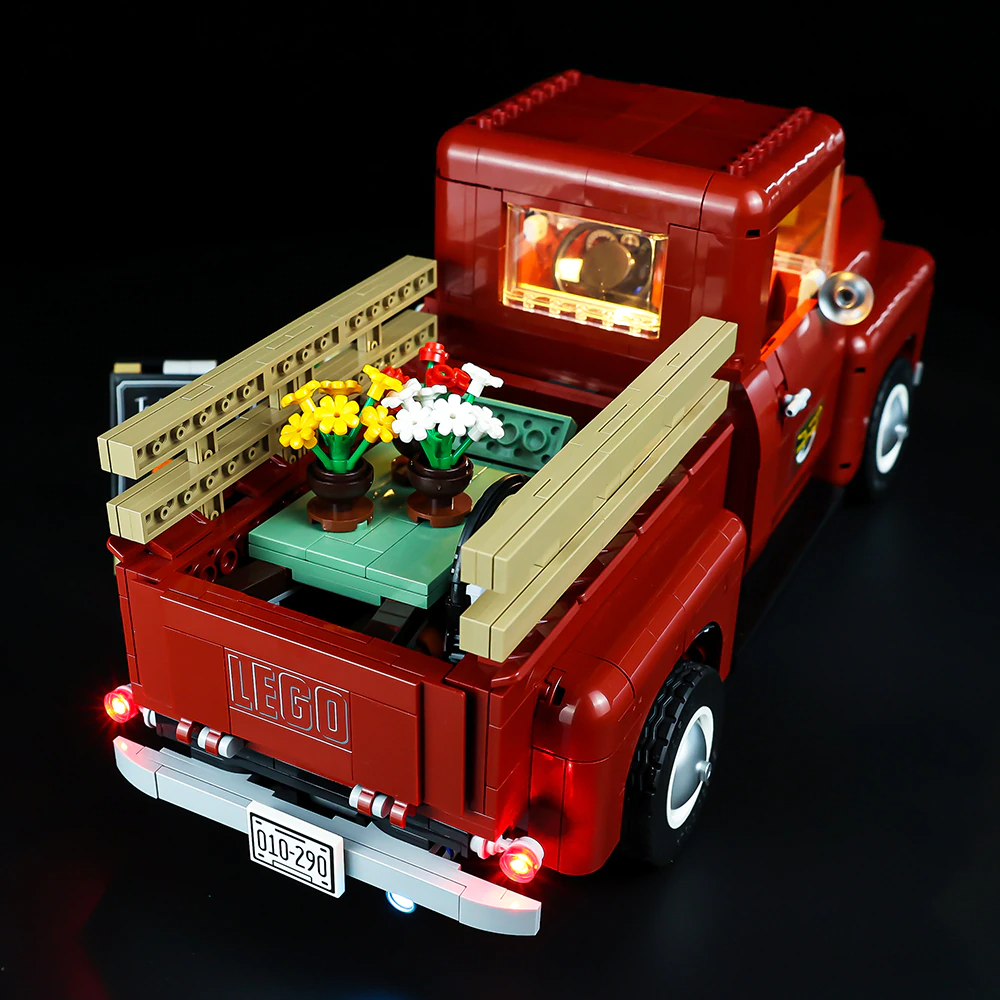 Pickup Truck 10290 LED Light Kit – Building Block Lighting | Power Brickz™