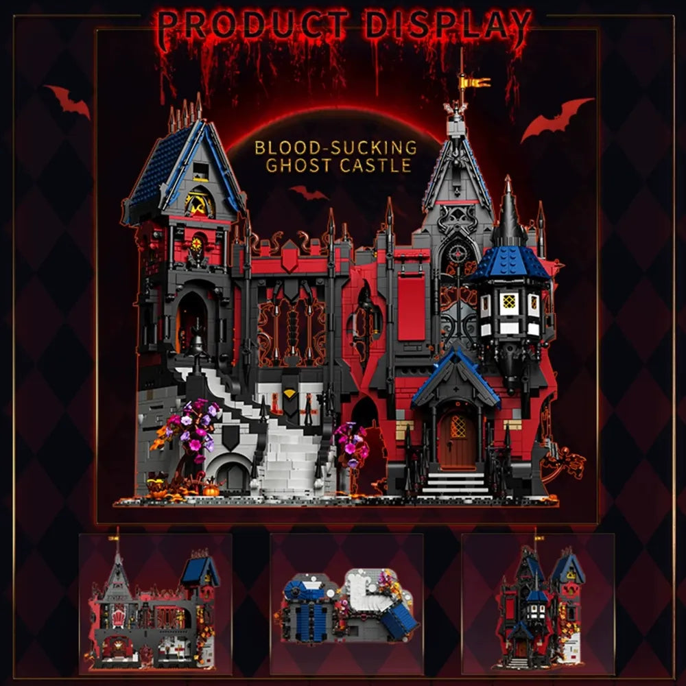 Vampire Draculas Castle - Building Blocks Set | Power Brickz