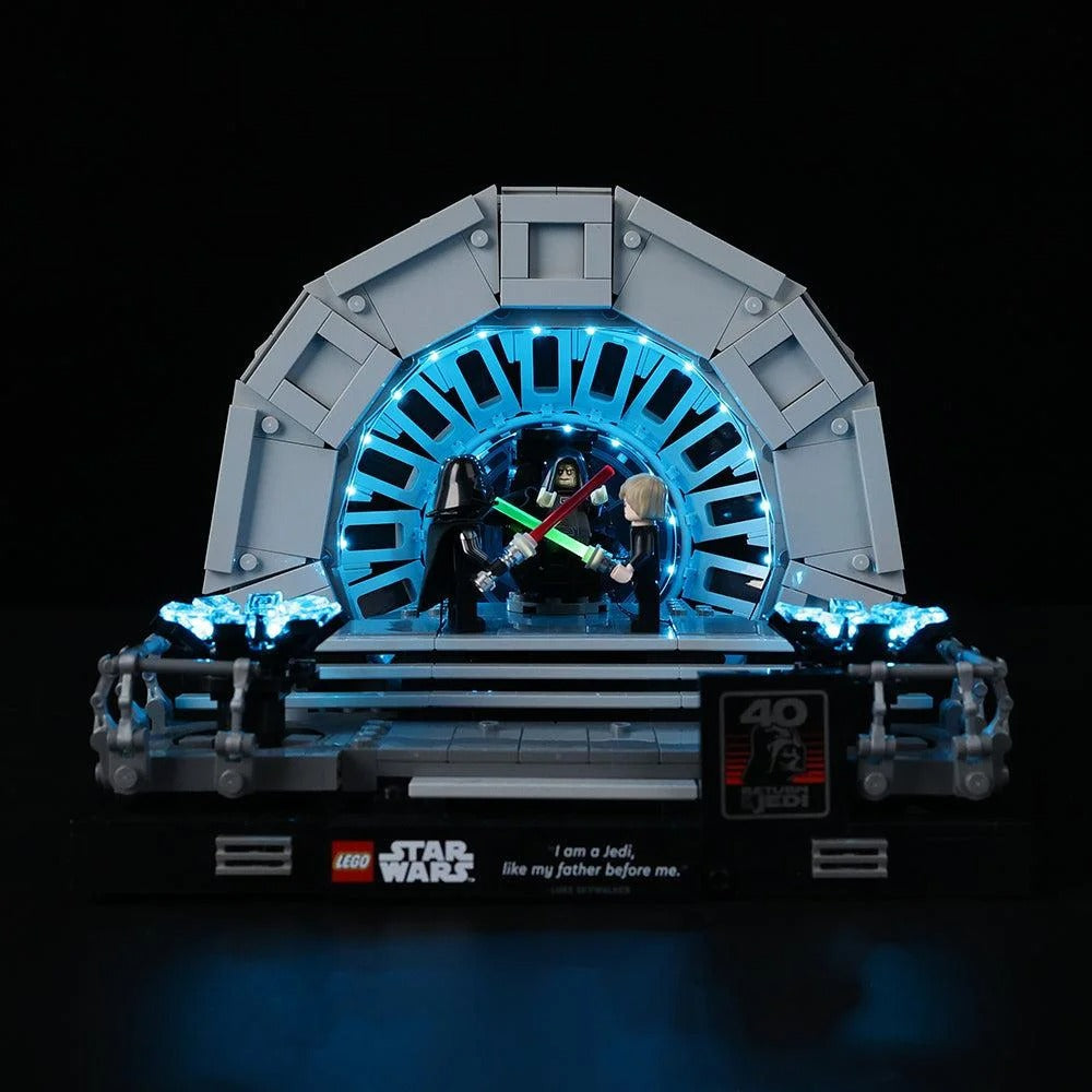 Emperor's Throne Room Diorama 75352 LED Light Kit – Building Block Lighting | Power Brickz™