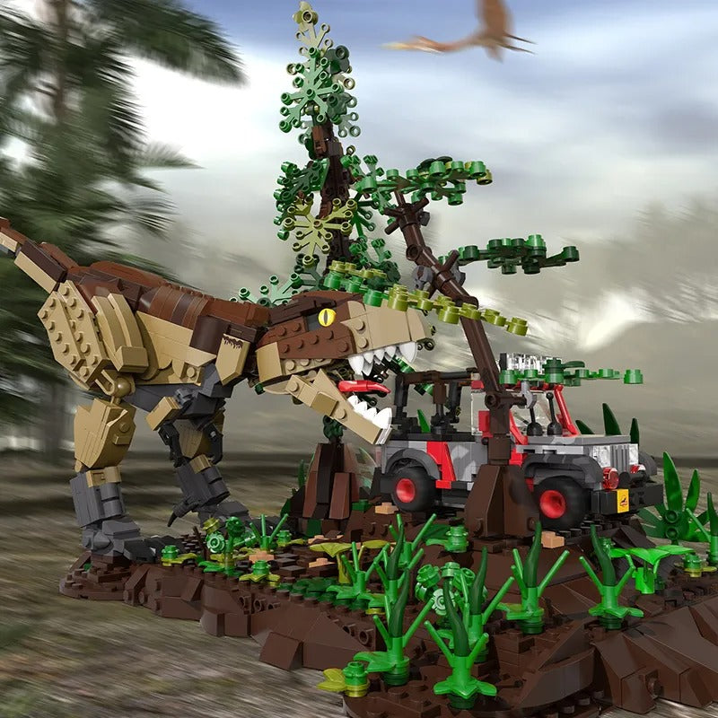 T-Rex Chase | 1555 Pcs